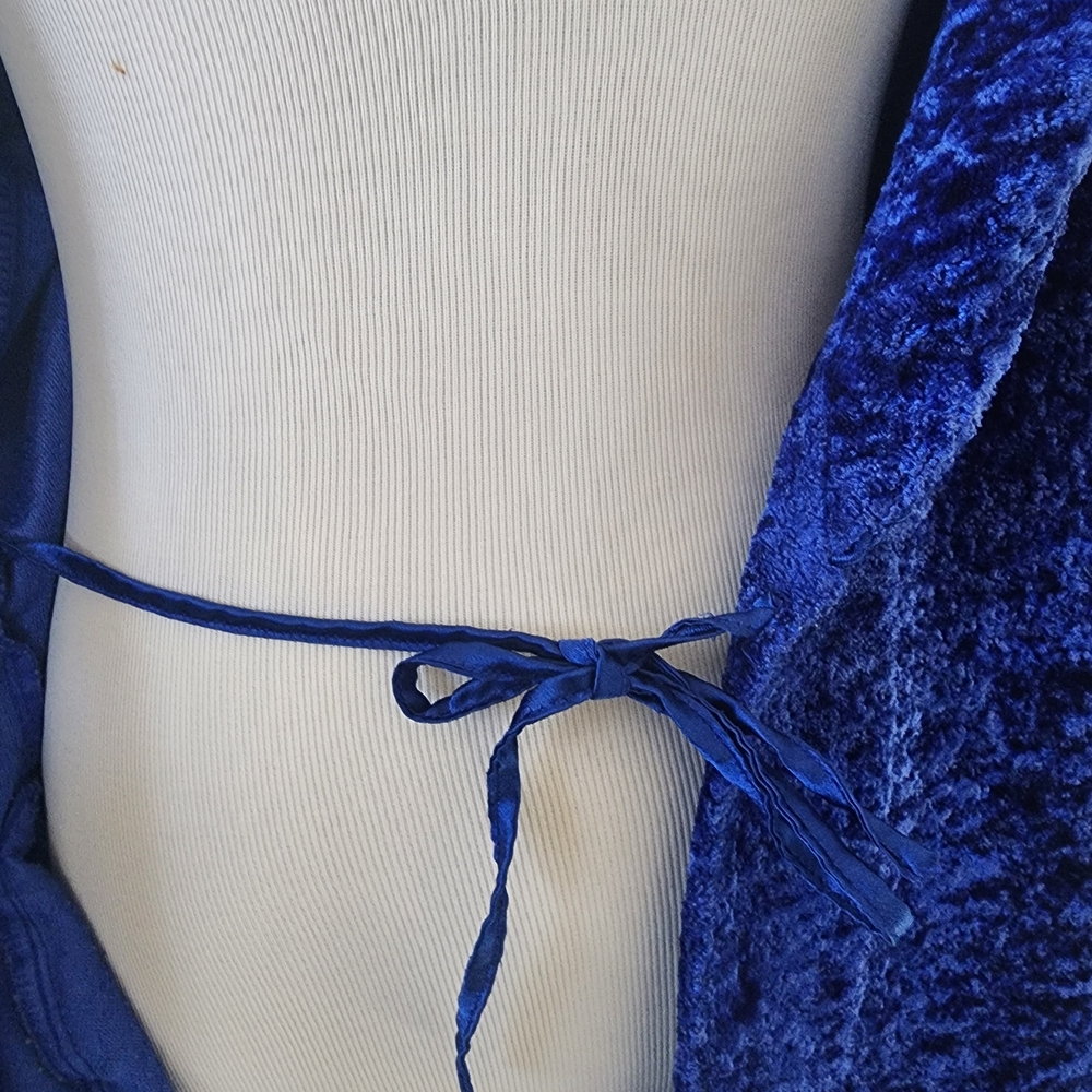 Delicates Plush Royal Blue Robe - Picture 6 of 6